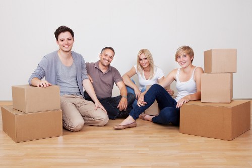 Business relocation team supporting an office move in Islington