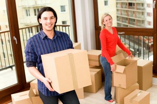 Local commercial movers handling a business move in Islington